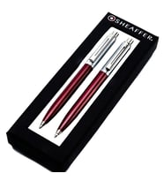Sheaffer Tükenmez ve Versatil kalem seti (Bordo)