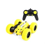 Stunt Racing - Akrobat Kumandalı Şarjlı Araba (Sarı)