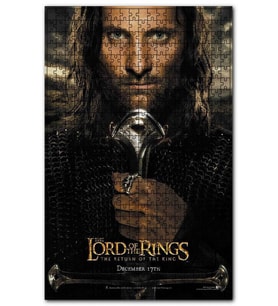 Cakapuzzle Yüzüklerin Efendisi Kralın Dönüşü Aragorn Puzzle Yapboz MDF (Ahşap) (255 Parça)