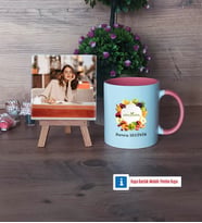 Diyetisyen Fotoğraflı Dekoratif Taş, Kupa Bardak Beyaz Hediye (Model 6)
