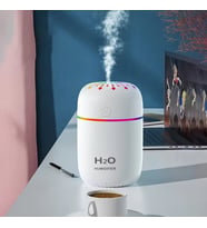 H2O Humidifier  Hava Nemlendirici Buhar Makinesi (Beyaz)