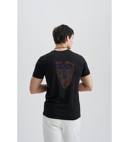 Blues Eyes Erkek Taş T-Shirt (Siyah)