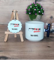 Radyoloji Teknikeri Hediye Seti Kupa Bardak T Kulplu ve Anahtarlık Radyoloji Teknikerine Hediye (Model 2)