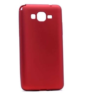 Samsung Galaxy J2 Prime Kılıf Soft Mat Premier Case (Kırmızı)
