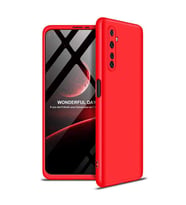 Realme 6 Kılıf Zore Ays Full Koruma Kılıf (Kırmızı)