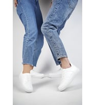 Muggo SVT01 Unisex  Sneaker Ayakkabı (Beyaz)
