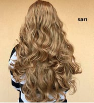 Daha Uzun ve Gür Saçlar için Secret Extensions-Misinalı Postiş! (Sarı)