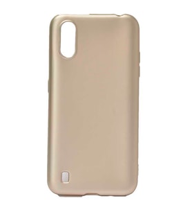 Samsung Galaxy A01 Kılıf Soft Mat Premier Case (Gold)