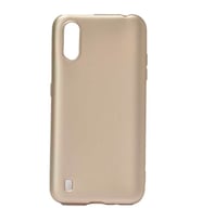 Samsung Galaxy A01 Kılıf Soft Mat Premier Case (Gold)