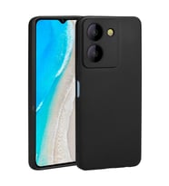 Vivo Y36 4G Kılıf Zore Premier Silikon Kapak (Siyah)