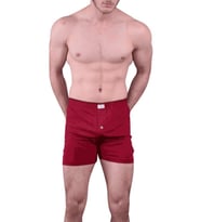 Jiber Havlu Kemer Penye Boxer 3'lü - 127 (Bordo)