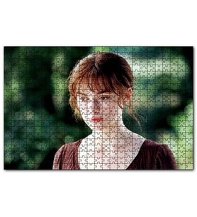 Cakapuzzle Keira Knightley Gurur Aşk Görseli  Puzzle Yapboz MDF (Ahşap) (1000 Parça)