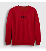 Presmono Unisex Beyaz Bum Gym Spor Chris Bumstead Sweatshirt 356589tt (Kırmızı)