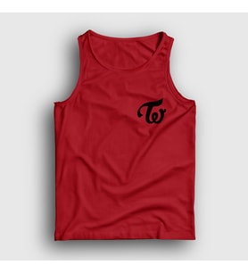 Presmono Unisex Sarı Logo K-Pop Twice Atlet 280468tt (Kırmızı)