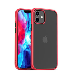 BİKAPAK ELİT SHINE IPHONE 12 MINI KAPAK (Kırmızı)