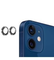 Apple iPhone 11 CL-06 Renkli Taşlı Kamera Lens Koruyucu (Siyah)