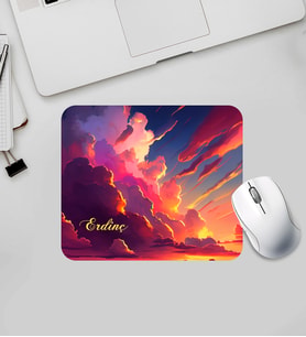 Kişiye Özel Gamer Mouse Pad (Turuncu)