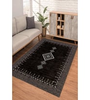 Dijital Kaymaz Taban Yıkanabilir Renkli Salon Halısı Mutfak Halısı Yolluk ND-SD-1106 (Çok Renkli)