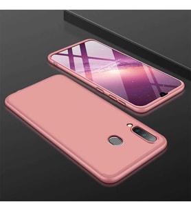 Galaxy A70 Kılıf Zore Ays Full Koruma Kılıf (Rose)