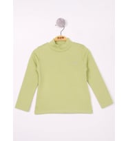 Toontoy Kız Çocuk Tnty Nakışlı Sweatshirt (Yeşil)