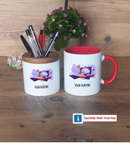Bilgisayar Mühendisi Kalemlik, Kupa Bardak T Kişiye Özel Hediye (Model 5)