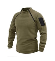 Ghassy Co. Erkek Airforce Tactical Thermal Tech. Fonksiyonel Kol Cepli Polar (Açık Haki)
