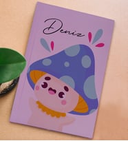 BK Gift Kişiye Özel İsimli Sert Kapaklı Lila Defter, Arkadaşa Hediye, Yeni İş Hediyesi, Anı Defteri, Doğum Günü Hediyesi-1 (Model 11)
