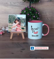 Harika Anne Fotoğraflı Dekoratif Taş, Kupa Bardak Beyaz Hediye (Model 6)