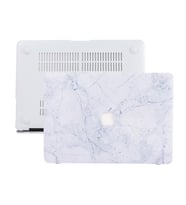 MacBook Pro Retina Kılıf HardCase A1425 A1502 2012/2015 Uyumlu Kılıf Mermer07 (Açık Gri)
