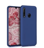 Microsonic Matte Silicone Huawei Honor 20 Lite Kılıf (Lacivert)