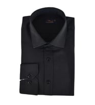 Erkek Silim Fit Armürlü Gömlek BGL-ST02492 (Siyah)