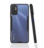 Xiaomi Redmi Note 10 5G Kılıf Parfe Kenarları Pastel Renk Silikon (Siyah)