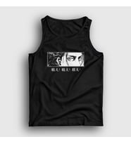 Presmono Unisex Beyaz Eren Yeager Flowers Anime Attack On Titan Atlet 314510tt (Siyah)