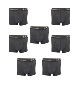Tan Yıldız 7'li Likralı Erkek Boxer (Antrasit)
