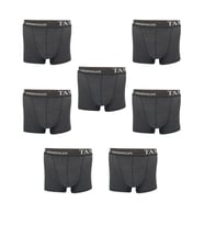 Tan Yıldız 7'li Likralı Erkek Boxer (Antrasit)