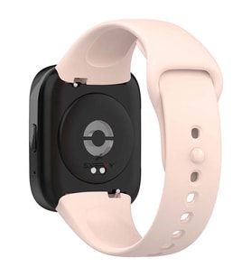 Sneezy Xiaomi Redmi Watch 3 Active Uyumlu PureLux Soft Silikon Kordon (Pudra)