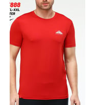 Nike Erkek Polyester T-Shirt EF-3888 (Kırmızı)