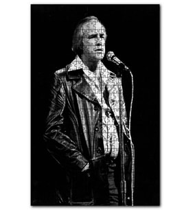 Cakapuzzle Marlon Brando Sahne Mikrofonu Puzzle Yapboz MDF (Ahşap) (500 Parça)