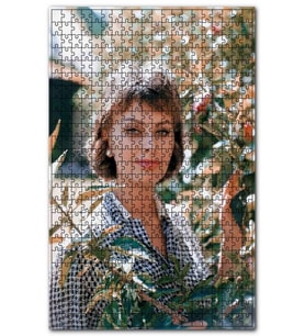 Cakapuzzle Sophia Loren Portre Puzzle Yapboz MDF (Ahşap) (500 Parça)