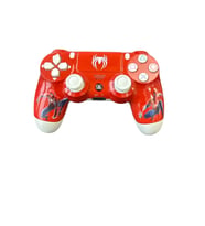 DualShock 4 V2 ZCT2 Kablosuz PS4 Oyun Kolu Muadil (Kırmızı - Beyaz) (Kırmızı-Beyaz)