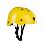 Çocuk Kemik Kask Scooter Bisiklet Paten Koruyucu (Sarı)