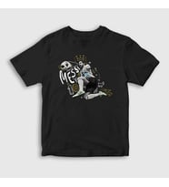 Presmono Unisex Çocuk Kırmızı 10 Argentina Soccer Futbol Lionel Messi T-Shirt 313668tt (Siyah)