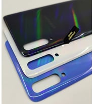 Samsung Galaxy A70 SM-A705F Arka Pil Kapağı Lens Hariç (Turuncu)
