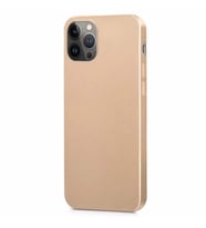 Vendas iPhone 13 Pro Premier Soft Serisi Silikon Kılıf + Cam Ekran Koruyucu (Gold)