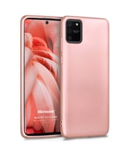 Microsonic Matte Silicone Samsung Galaxy S10 Lite Kılıf (Rose)