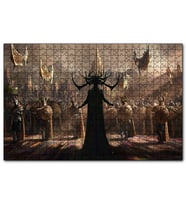 Cakapuzzle  Thor Ragnarok Kompozisyon  Puzzle Yapboz MDF (Ahşap) (1000 Parça)