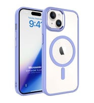 Microsonic Apple iPhone 15 Plus Kılıf Shadow Planet Koyu Yeşil (Lila)