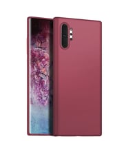 Microsonic Matte Silicone Samsung Galaxy Note 10 Plus Kılıf (Mor)