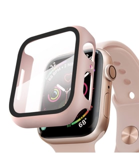 Microsonic Apple Watch Series 3 42mm Kılıf Matte Premium Slim WatchBand (Rose)