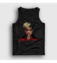 Presmono Unisex Sarı Forever XXXTentacion Atlet 47743tt (Siyah)